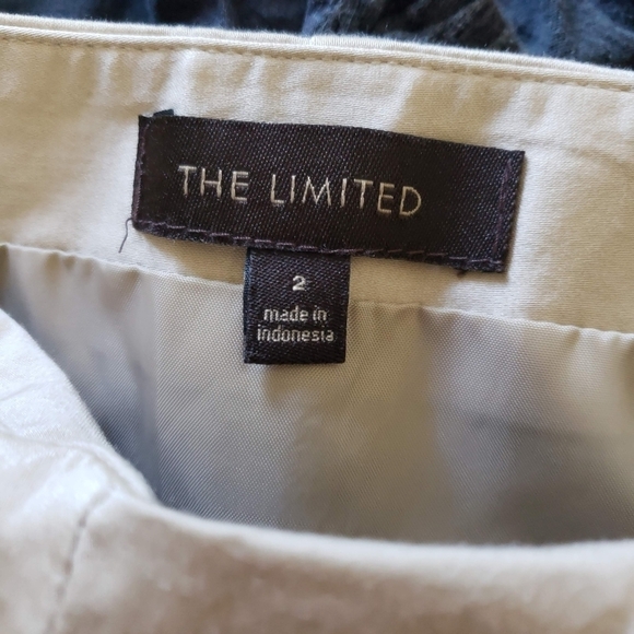 The Limited Women's 2 Tan Khaki Beige Skirt Business Wear Work - Picture 6 of 6